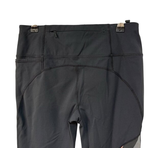 Sweaty Betty The Power 7/8 Legging Gray Union Jack Print Size Small 24” Inseam - Picture 7 of 8